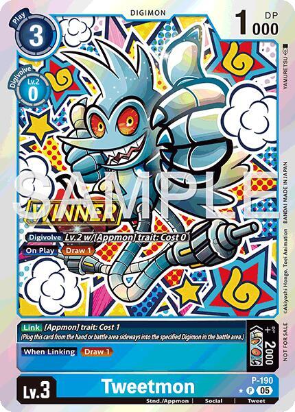 Tweetmon P-190 Winner
