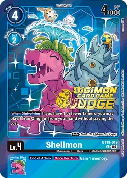 Shellmon BT19-019 Judge Stamp
