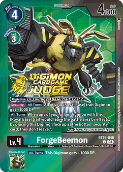 ForgeBeemon BT19-048 Judge Stamp