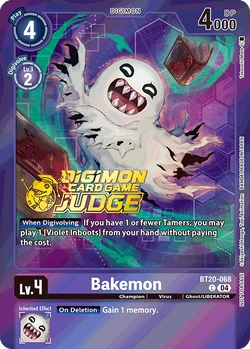 Bakemon BT20-068 Judge Stamp