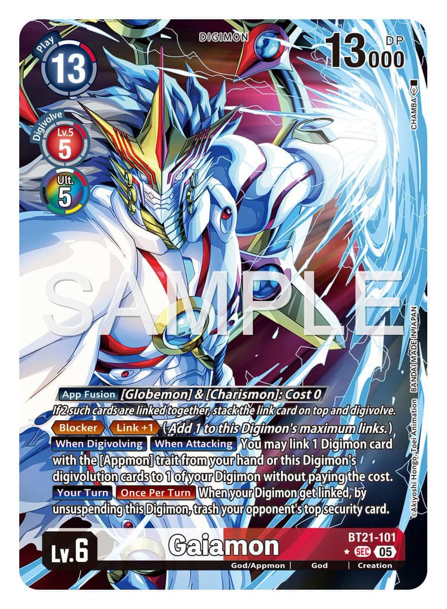 Gaiamon [BT21-101] Alternate Art – Vault of the Cards