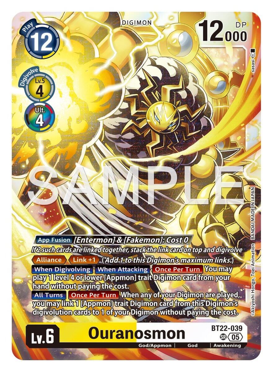 Ouranosmon [BT22-039] – Vault of the Cards