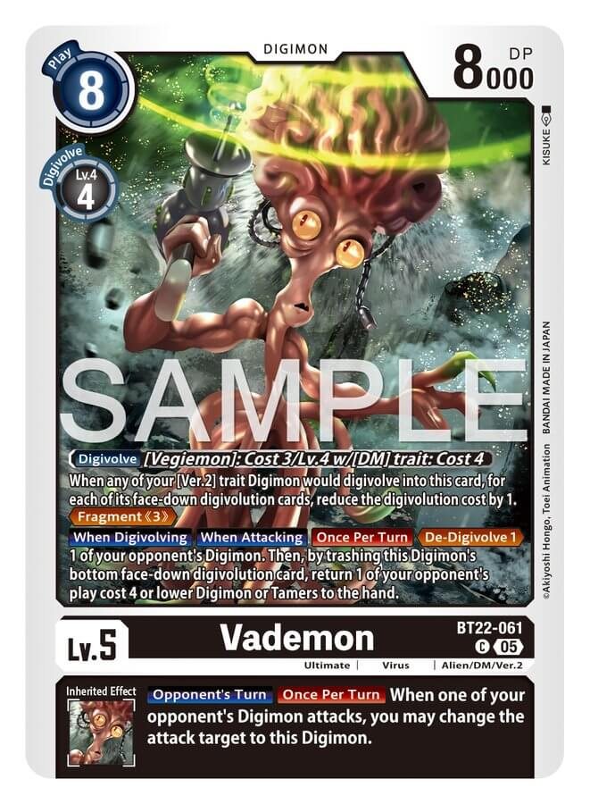 Vademon [BT22-061] – Vault of the Cards