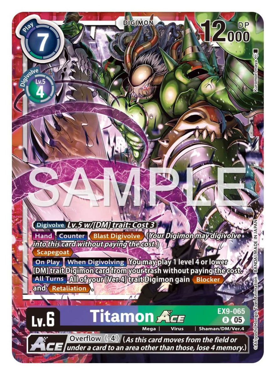 digimon tcg ace cards P-114 Diaboromon :: Promo Card :: BT14: Blast ACE 3rd Anniversary Survey Pack Digimon Card Game reveals Leopardmon