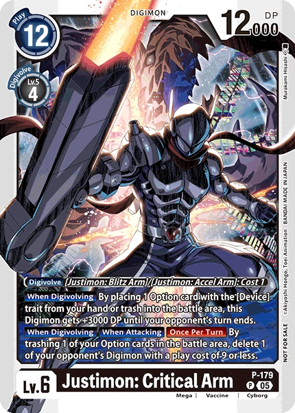Justimon: Critical Arm P-179