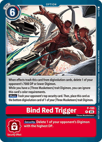 Bind Red Trigger P-180