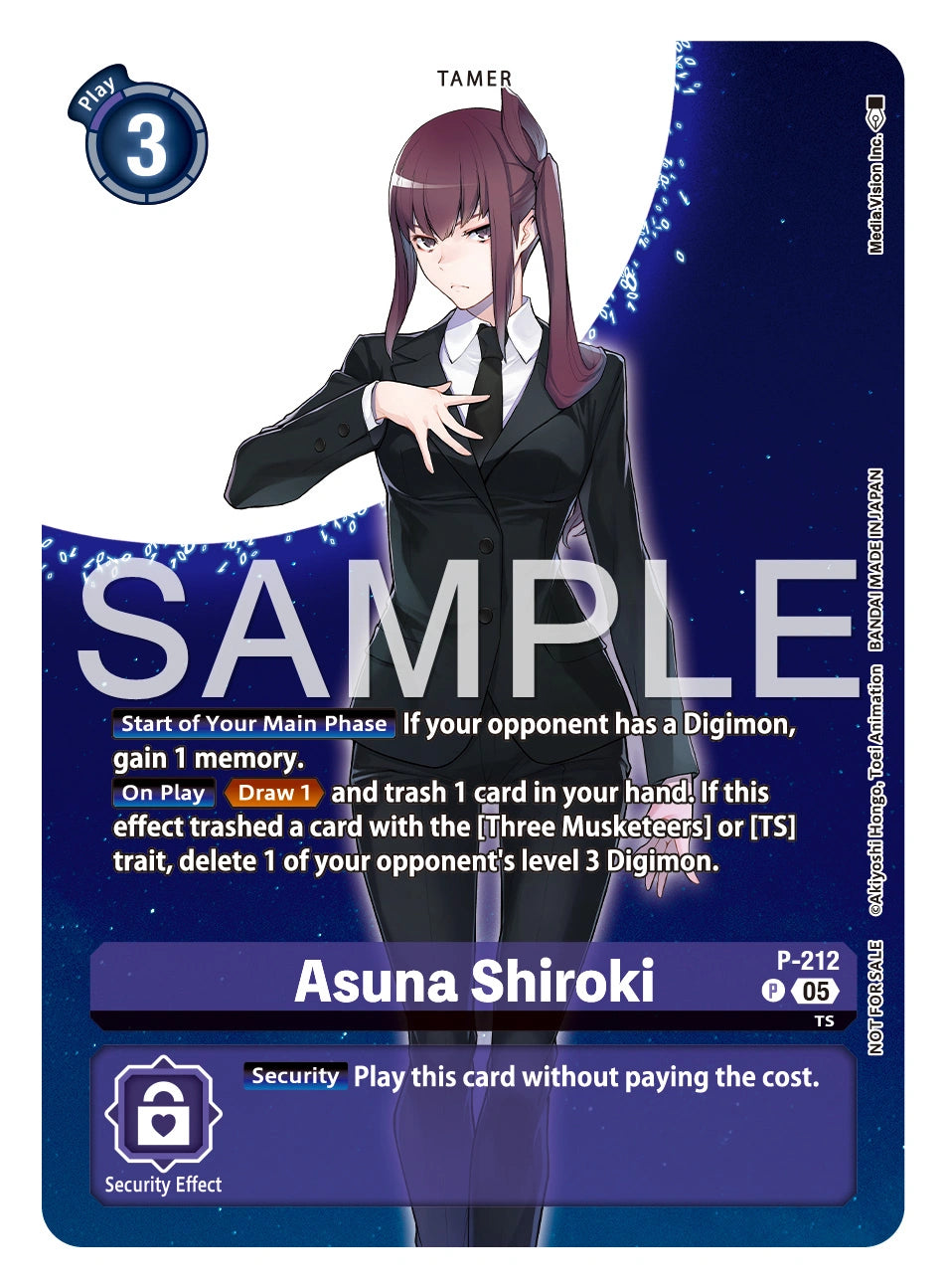 Asuna Shiroki (P-212) Box Topper