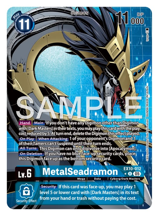 MetalSeadramon [EX10-012] Alternate Art