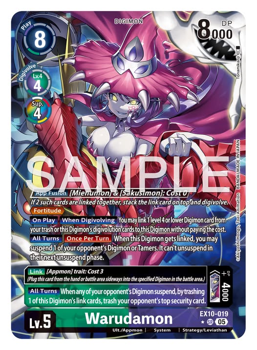 Warudamon [EX10-019] Alternate Art