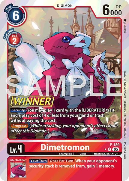 Dimetromon P-189 Winner