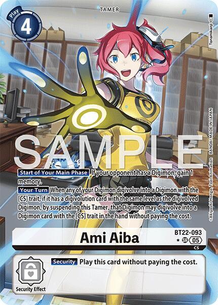 Ami Aiba [BT22-093] Alternate Art