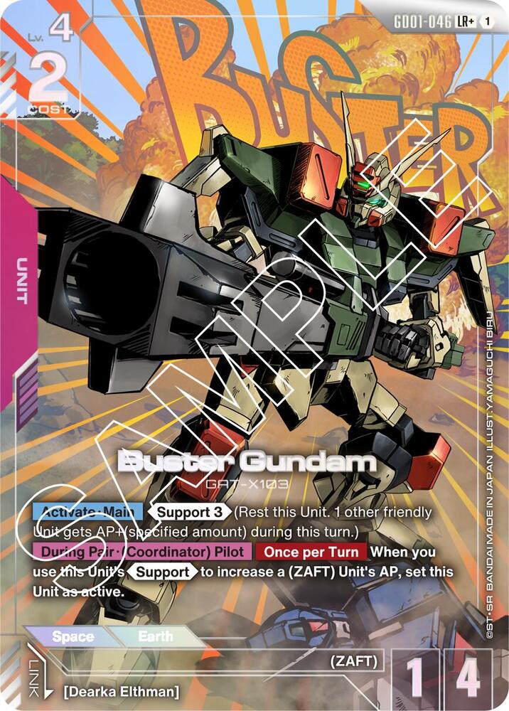 Buster Gundam LR+ Alternate Art