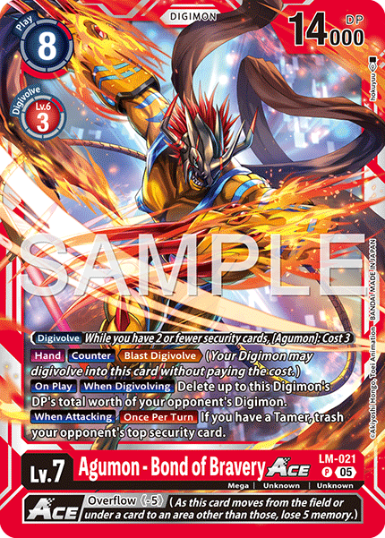 Agumon - Bond of Bravery [LM-021] Promo