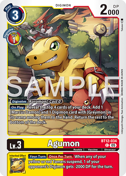 Agumon [BT12-034] Common