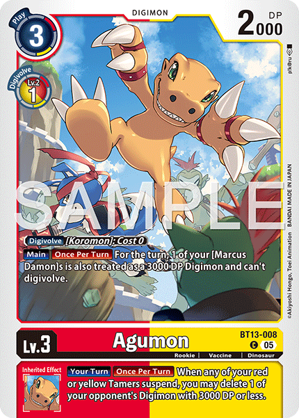 Agumon [BT13-008] Common
