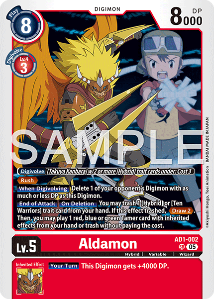 Aldamon [AD01-002] Super Rare