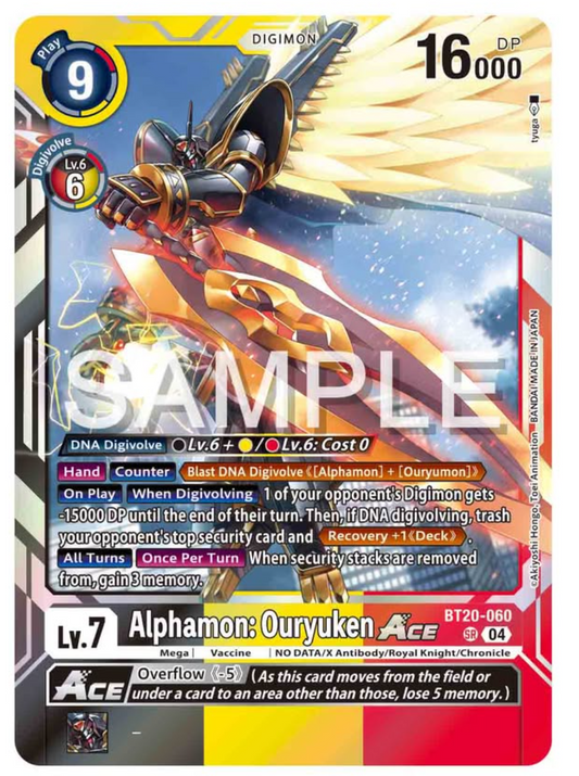 Alphamon: Ouryuken ACE [Bt20-060]