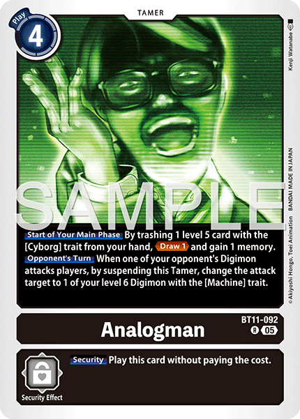 Analogman [BT11-092] Rare
