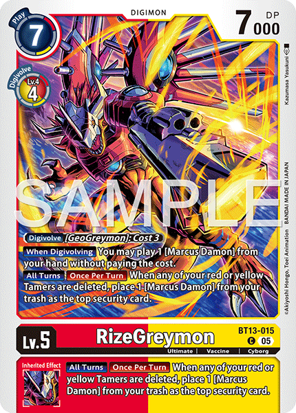 RizeGreymon [BT13-015] Common