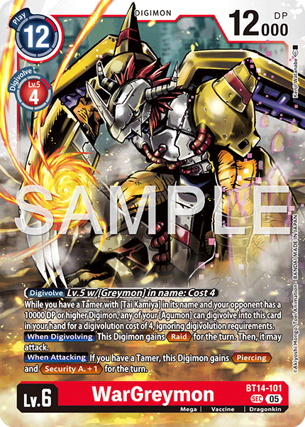 WarGreymon [BT14-101] Secret