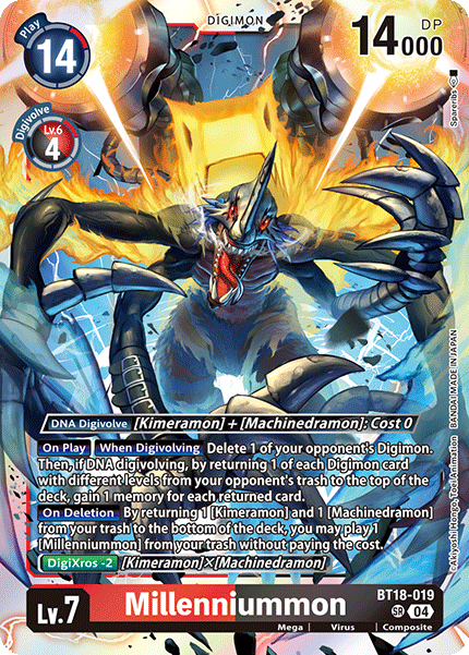 Millenniummon [BT18-019] Super Rare