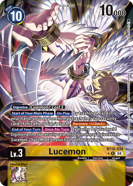 Lucemon [BT18-034] - Alternative Art