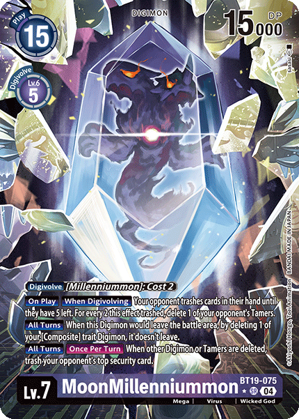 Alternative Art Moonmillenniummon [BT19-075] Super Rare