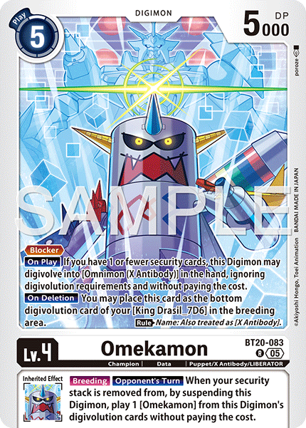 Omekamon [BT20-083] Rare