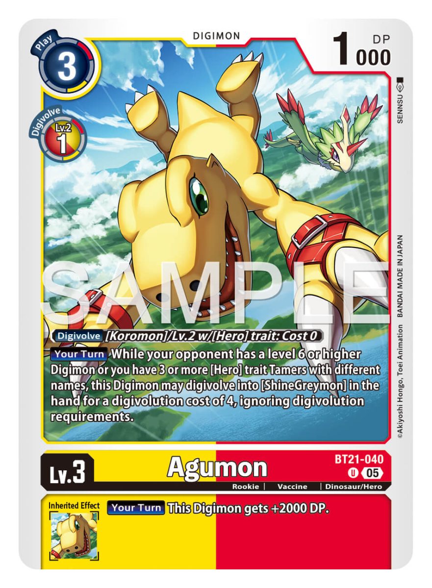 Agumon [BT21-040]