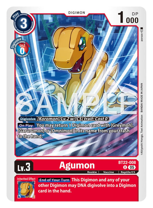 Agumon [BT22-08]