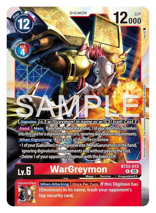 Wargreymon [BT22-013]