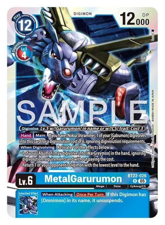 MetalGarurumon [BT22-026]