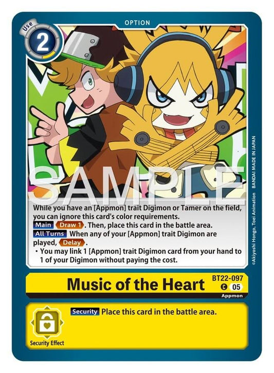 Music of the Heart [BT22-097]