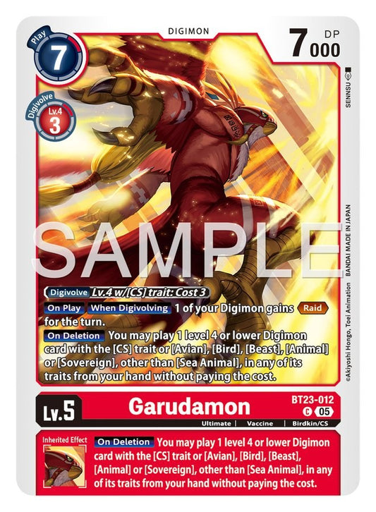 Garudamon [BT23-012]