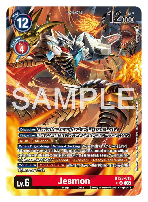 Jesmon [BT23-013] Alternate Art