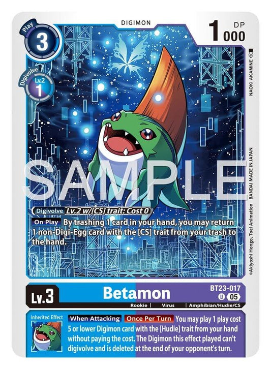 Betamon [BT23-017]
