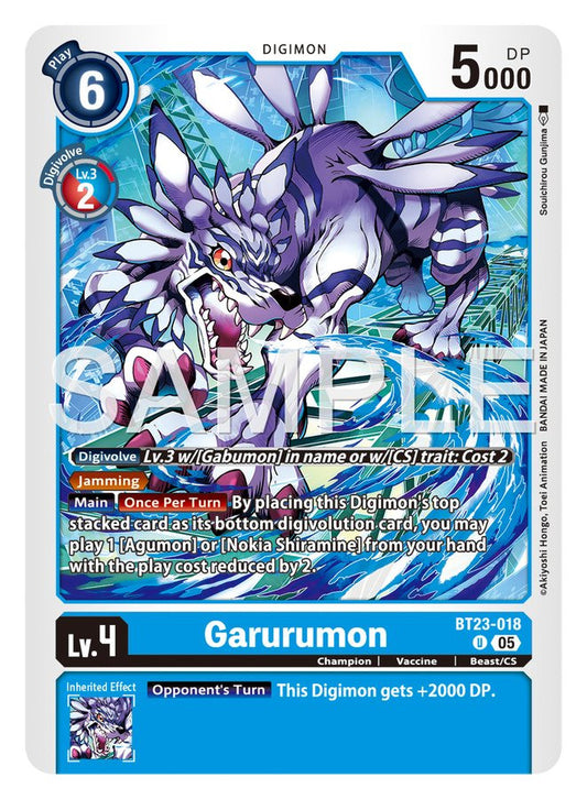 Garurumon [BT23-018]