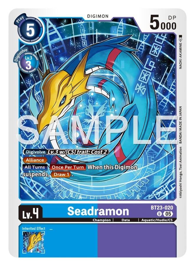 Seadramon  [BT23-020]