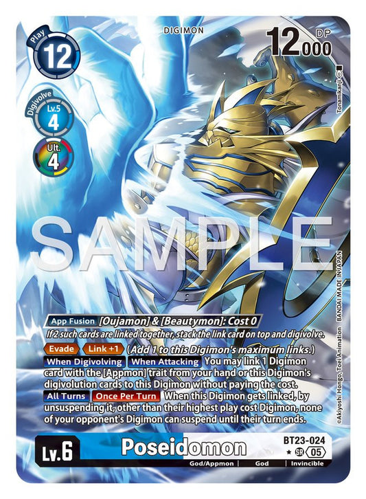 Poseidomon [BT23-024] Alternate Art