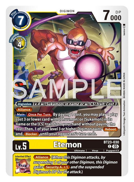 Etemon [BT23-030]