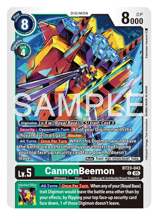 CannonBeemon [BT23-043]