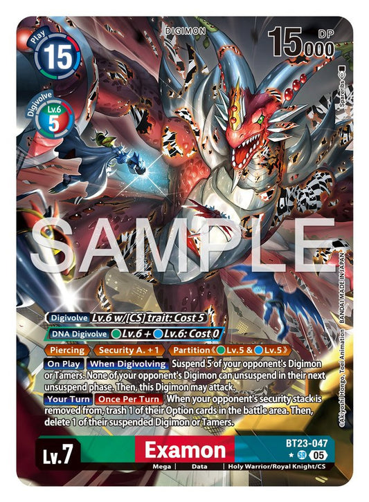 Examon [BT23-047] Alternate Art
