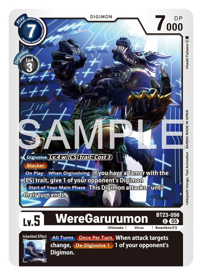 WereGarurumon [BT23-056]