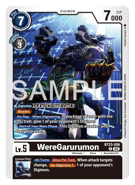 WereGarurumon [BT23-056]