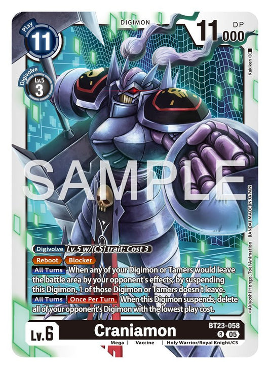 Craniamon [BT23-058]