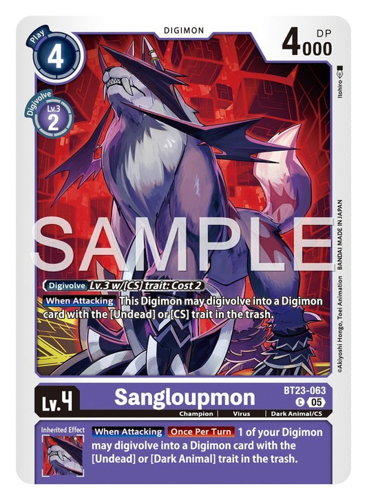 Sangloupmon [BT23-063]