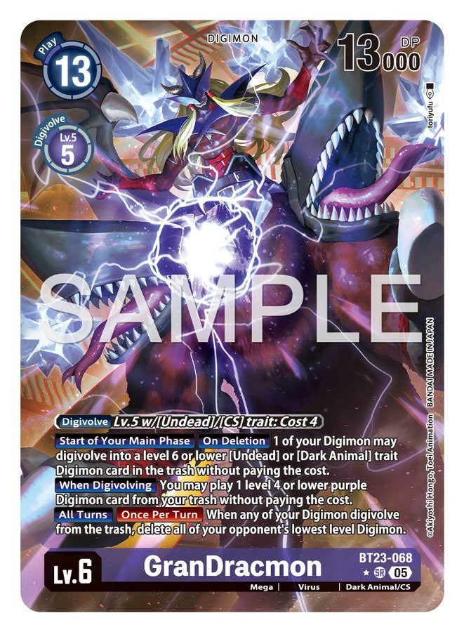 Grandracmon [BT23-068] Alternate Art