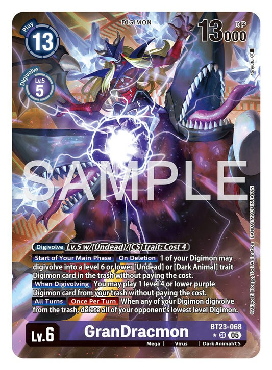 Grandracmon [BT23-068] Alternate Art