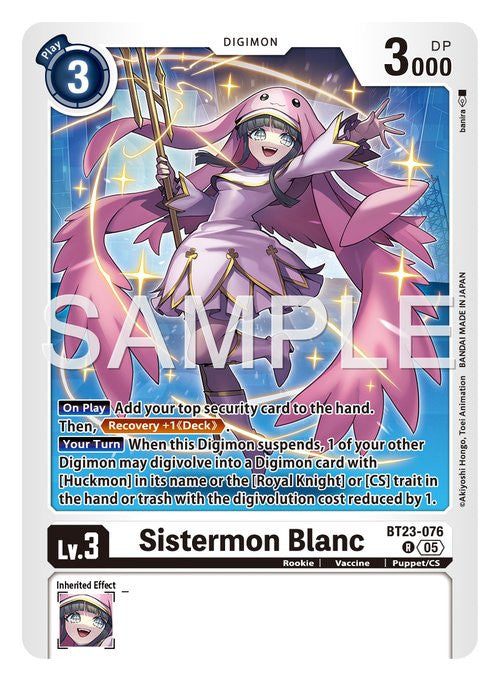 Sistermon Blanc [BT23-076]