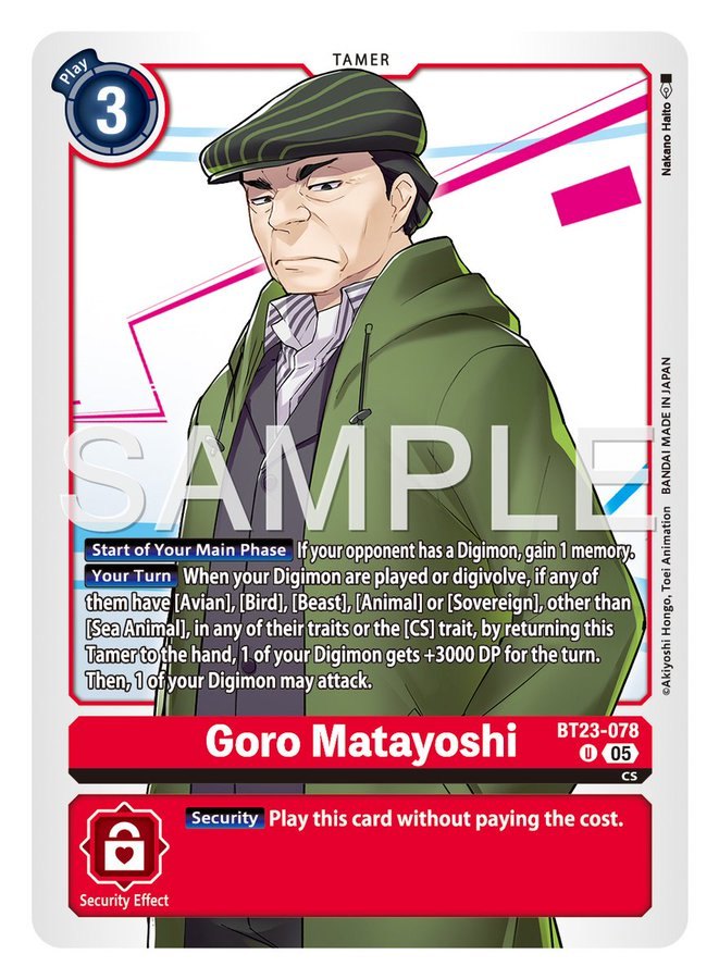 Goro Matayoshi [BT23-078]